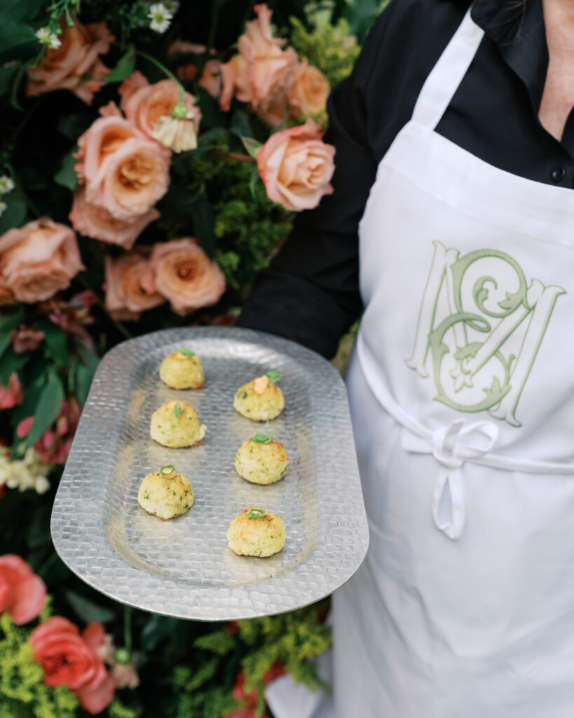 Appetizers on a tray